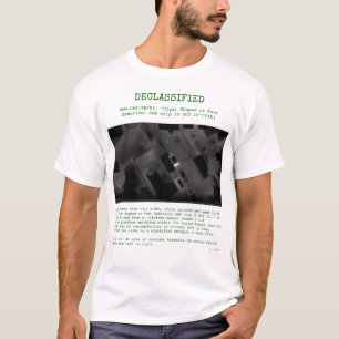 Camiseta UFO - Declassified DOW-UAP-PR053, "Cigar Shaped..