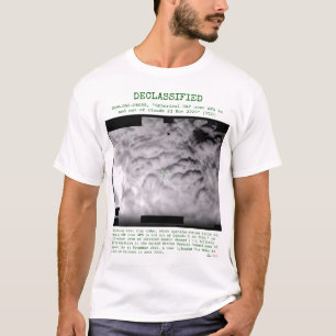 Camiseta UFO - Declassified DOW-UAP-PR055 "..OF CLOUDS 2020