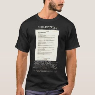 Camiseta UFO - Declassified DOW-UAPD019,MissionReport,Syria