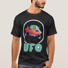 Camiseta Ufo en el espacio