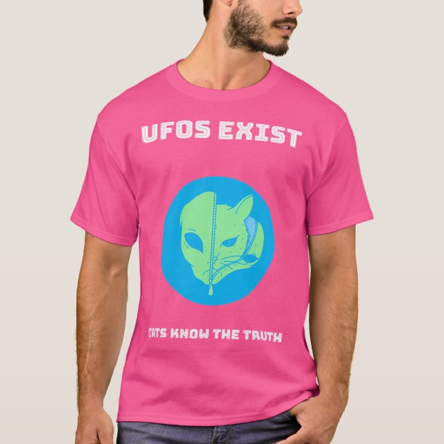 Camiseta Ufo Exist (Anverso)