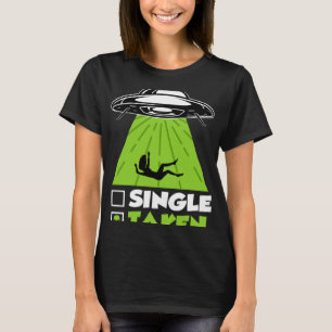 Camiseta Ufo Fantasía de hombres solteros tomada por extran