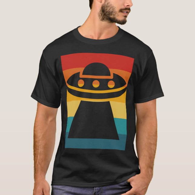 Camiseta Ufo Flying Saucer Extraterrestre (Anverso)