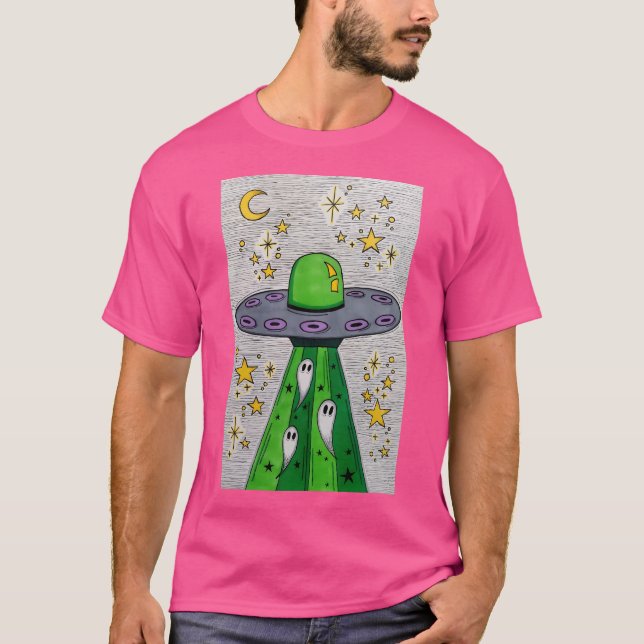 Camiseta Ufo Ghosts (Anverso)