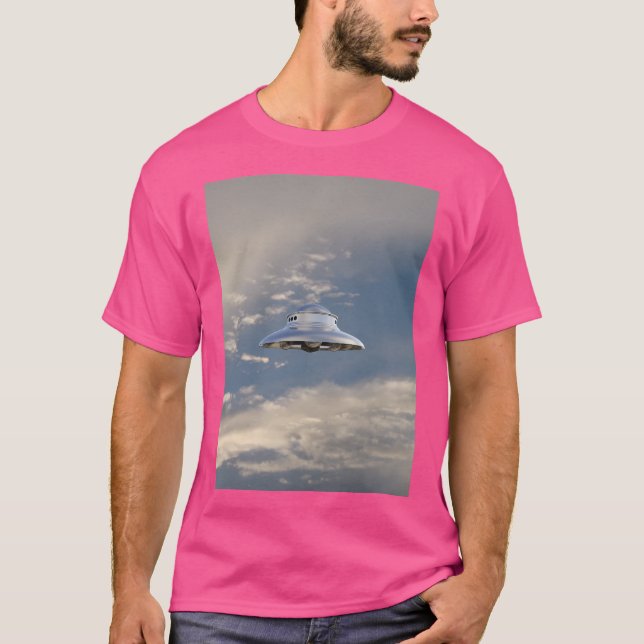 Camiseta Ufo Hovering (Anverso)