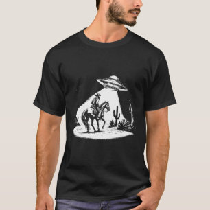 Camiseta Ufo Howdy Alien Cowboy Halloween disfraz Ufo Weste