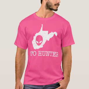 Camiseta Ufo Hunter de Virginia Occidental