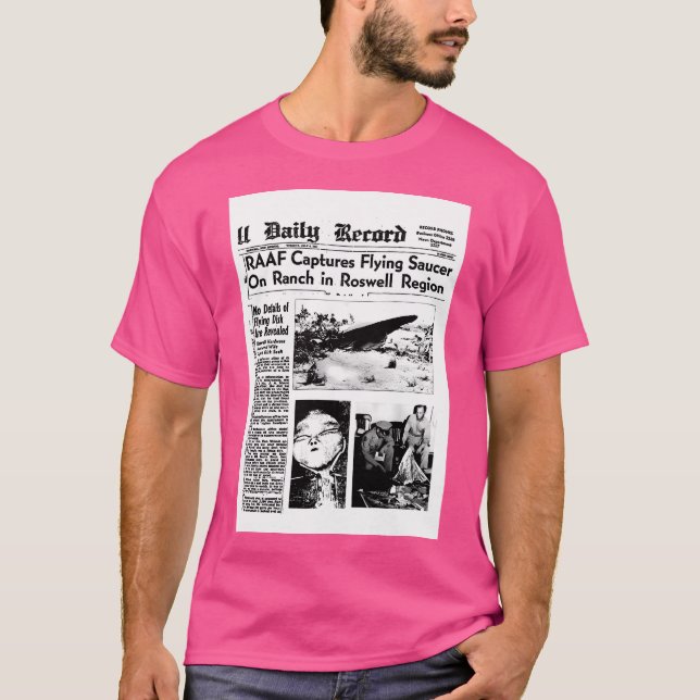 Camiseta Ufo Real (Anverso)