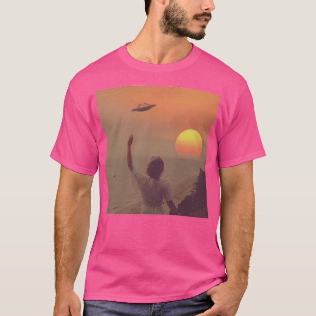 Camiseta Ufo Retro (Anverso)