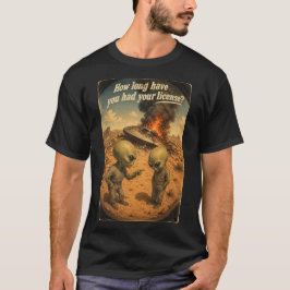 Camiseta UFO Roswell 40-50s