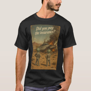 Camiseta UFO Roswell 40-50s