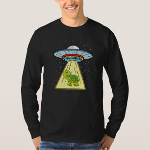 Camiseta Ufo Secuestro Animal Mar de Tortuga 1