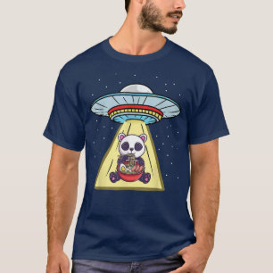 Camiseta Ufo Secuestro de fideos Panda Ramen