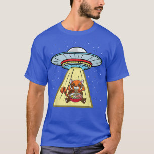 Camiseta Ufo Secuestro Rojo Panda Ramen Noodles 1573