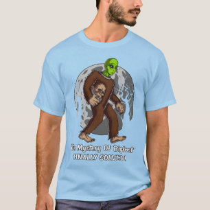 Camiseta UFO solucionado misterio de la conspiración de