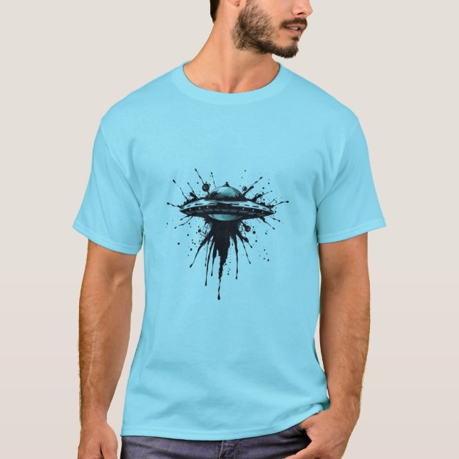 Camiseta ufo splash art ! (Anverso)