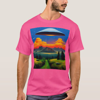 Camiseta Ufo Sunset