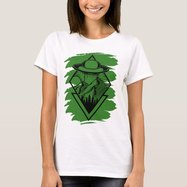 Camiseta UFO: The Truth is Out There (Anverso)