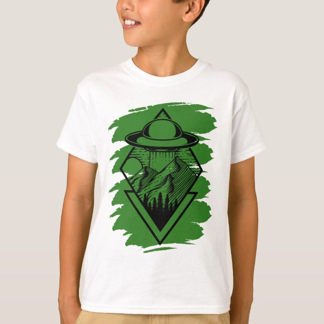 Camiseta UFO: The Truth is Out There (Anverso)