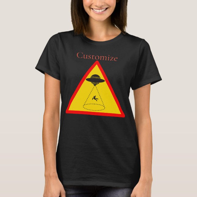 Camiseta UFO Thunder_Cove de secuestro de Alien (Anverso)