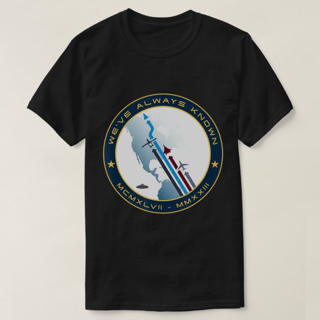 Camiseta UFO UAP Objeto Volante No Identificado Alien Wear  (Diseño del anverso)