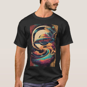 Camiseta UFO UAP OVNI Galaxia