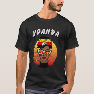 Camiseta Uganda, Bandera de Uganda, Chica de Uganda, Mujere