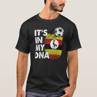 Camiseta Uganda En Mi Adn Equipo De Bandera Ugandesa Uganda