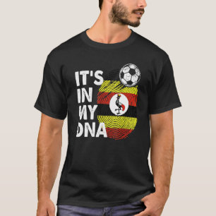 Camiseta Uganda En Mi Adn Equipo De Bandera Ugandesa Uganda