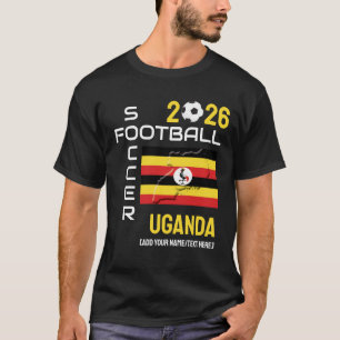 Camiseta UGANDA Fútbol Personalizado 2026 CUALQUIER AÑO