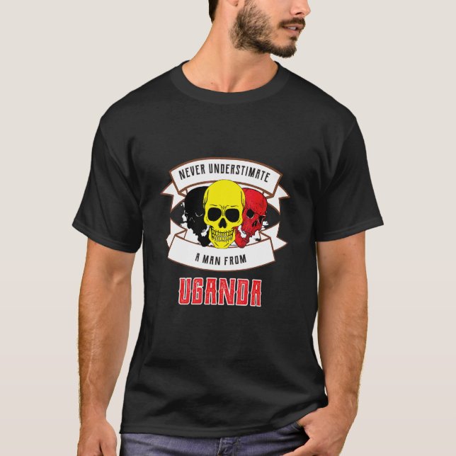 Camiseta Uganda Nunca Subestimes (Anverso)