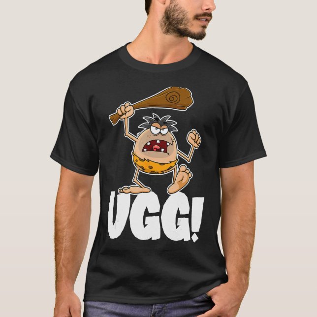 Camiseta Ugg Permanezca Alejado De Mi Caballero Primitivo D (Anverso)