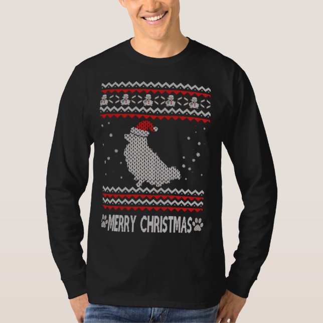 Camiseta Ugly Christmas Pomeranian (Anverso)