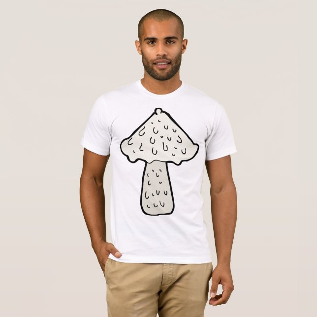 Camiseta Ugly Mushroom Mens T-Shirt (Anverso completo)