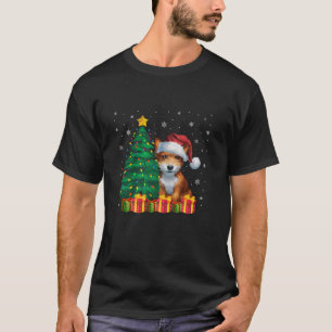 Camiseta Ugly Toy Fox Terrier Santa Hat Navidades sí