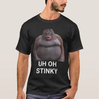Camiseta Uh Oh Stinky Poop Dank Memes Le Monke