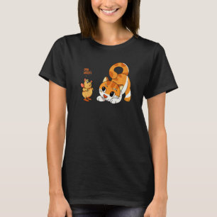 Camiseta Uhh   Guau  Gato Y Ratón  Perro