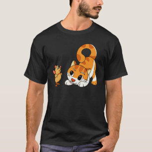 Camiseta Uhh Woof Gato Y Ratón Perro 2
