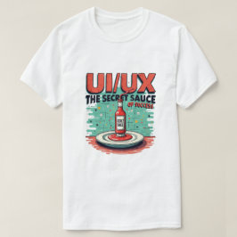 Camiseta Ui Ux El Secreto Salto Del Éxito Gracioso Diseñado