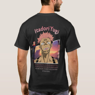Camiseta ujutsu Kaisen Graphic Tee Yuji Itadori Shirt