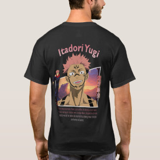 Camiseta ujutsu Kaisen Graphic Tee | Yuji Itadori Shirt