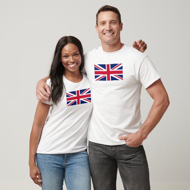Camiseta Uk Flag-United Kingdom-England-Union Jack (Unisexo)