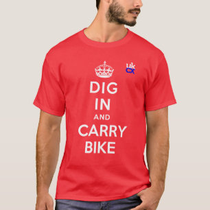 Camiseta UKCyclocross - empuje adentro y lleva la bici