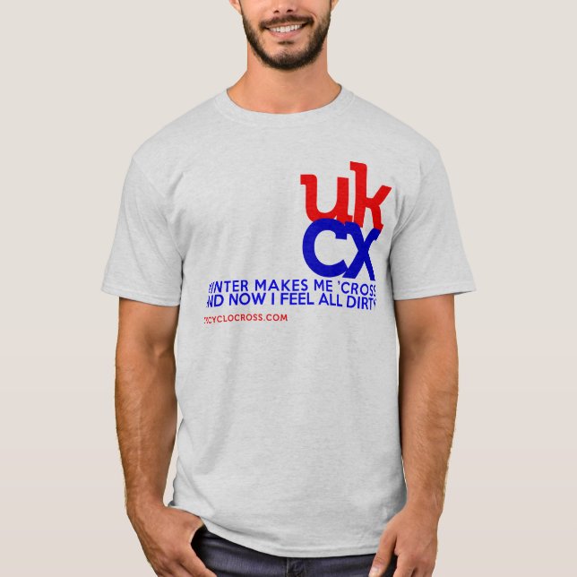 Camiseta UKCyclocross - siento sucio (Anverso)