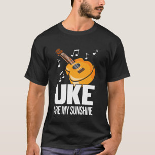 Camiseta Uke Are My Sunshine Ukulele Hawaii Intérprete