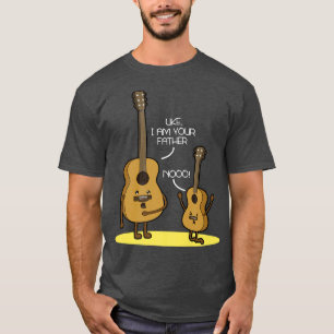 Camiseta Uke I Am Your Father Ukulele Funny Guitar Music