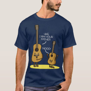 Camiseta Uke I Am Your Father Ukulele Funny Guitar Music Pr