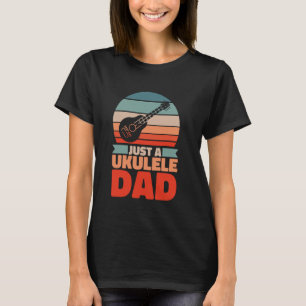 Camiseta Uke Music, el padre de los retro ukulele - Vintage