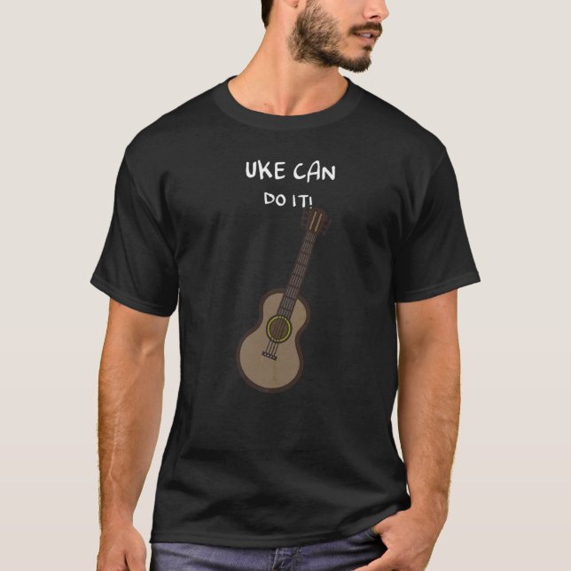 Camiseta Uke puede hacerlo (Anverso)