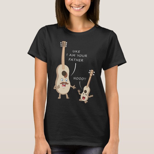 Camiseta uke, soy tu padre (Anverso)